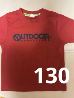 OUTDOOR PRODUCTS Tシャツ レッド 130 速乾素材のサムネイル