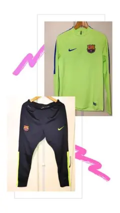 メンズNike FC バルセロナ DRI-FIT 長袖ジャージ M