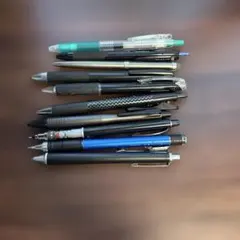 ボールペンと多機能ペンとシャーペン10本セット