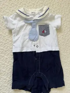 セーラー襟ロンパース 70