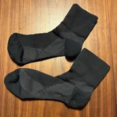 Goldwin 黒 ランニングソックス