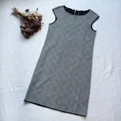 マックスマーラ ノースリーブ レース刺繍ドッキングワンピース 大きい 