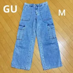 GU ミドルライズカーゴジーンズ　Ｍサイズ