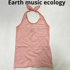 ♡値下げ♡Earth music ecology ホルダーネックトップスのサムネイル