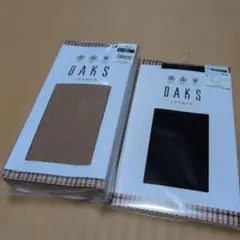 DAKS タイツ 220デニール S-L M-L 2色セット　日本製タイツ