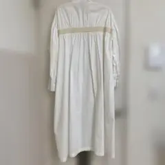 Switch By Archホワイト 長袖シャツワンピース