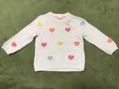 h&m ハート柄 ニット セーター