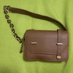 ブラウン ショルダーバッグ