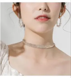 ネックレス レディース 鎖骨ネックレス シンプル アクセサリー 結婚式などにも