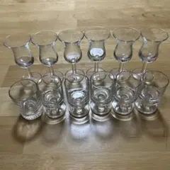 ガラス製ショットグラス1 2個セット