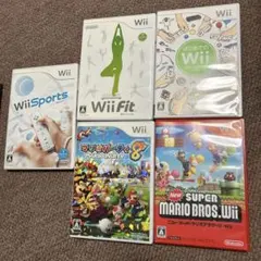 Wiiソフトセット 5本まとめ売り