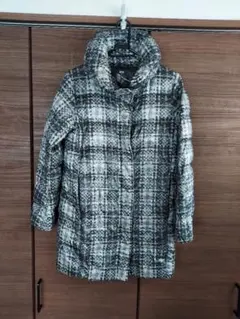 UNIQLO チェック柄 ダウンジャケット M