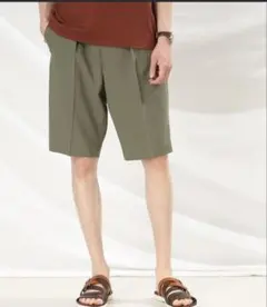TAKEO KIKUCHI イージースラックス　ショートパンツ　タグ付きのサムネイル