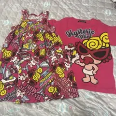 ヒスミニ　ワンピース　Tシャツスウィーツパーラー　パフェ　デザート