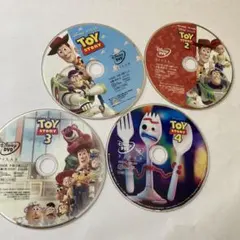 ディズニー【未使用】 トイ・ストーリー1～4(DVD )のみ❗ - メルカリ