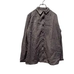 エディーバウア ボーダー シャツ 長袖 チェック カジュアル オフィス