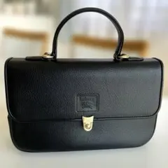 バーバリーBurberrysオールレザーハンドバッグ シャドーホースノバチェック