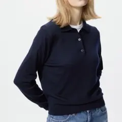 UNIQLO メリノポロセーター