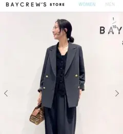 【JOURNAL STANDARD L'ESSAGE】フラワーレースジレ（黒）のサムネイル