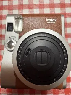 【ジャンク品】instax mini 90 インスタントカメラ 本体　茶
