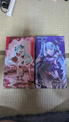 初音ミク　フィギュア　雪ミク×クロミ　初音ミク×チロルチョコ　ミルクver.