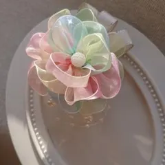 子供用コサージュ　　ハンドメイド　卒園式、入園式、卒業式、入学式、発表会