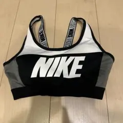 NIKE スポーツブラ C 155/80A 黒/白/灰色