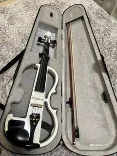 お*け様 ENNBOM エレクトリックバイオリン ホワイトのサムネイル