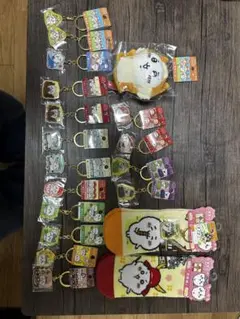 ご当地ちいかわ•ハチワレ キーホルダー・ソックスセット ※3点以上でバラ売可能