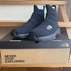 【値下げ不可】 26cm ザノースフェイス　ブラック　シェルター ニット ミッド