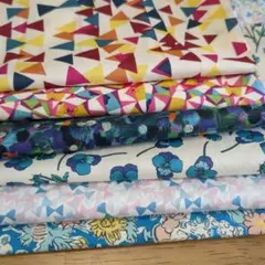 リバティ生地　タナローン　ハギレセット 6種