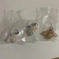 しろうさ くろうさ ウサハナ 【サンリオゆるっとめじるしアクセサリー】