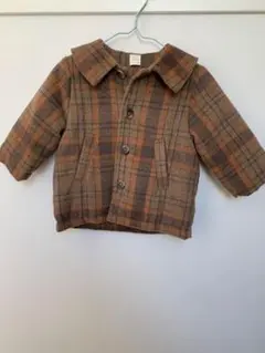 tête à tête チェック柄ジャケット 80