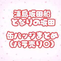 浦島坂田船 となりの坂田 缶バッジ まとめ売り ※バラ売りOK - メルカリ