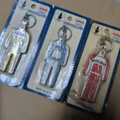 レーシングスーツ型キーホルダー 3点セット