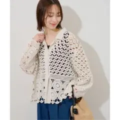 JOURNAL STANDARD relume クロシェレースシャツのサムネイル