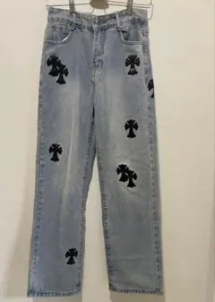 T*i様 Levi's 505 デニムパンツ　クロスパッチ T*i様 Levi's 505 デニムパンツ クロスパッチ - メルカリ