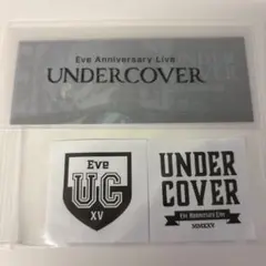 Eve UNDERCOVER 11/23 チケット風ステッカー 紙吹雪