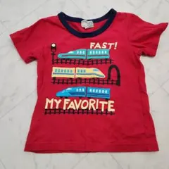 マザウェイズ新幹線 電車柄 Tシャツ 男の子　100　プラレール好きにも！のサムネイル