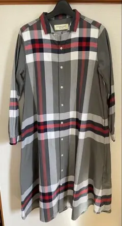 ☆BEAMS BOY ☆チェック柄 ☆シャツワンピース☆