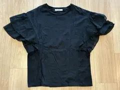 JOURNAL STANDARD relume フリルTシャツ ブラックのサムネイル