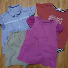 キッズ服 Tシャツ ブラウス セット 130＆140
