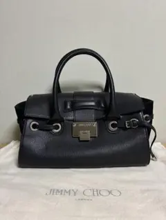 JIMMY CHOO ジミーチュウ ブラック ハンドバッグ ショルダーバッグのサムネイル