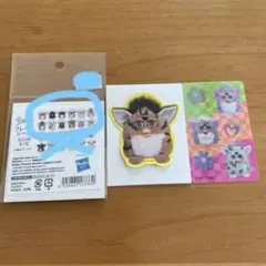 ファービー　フレークシール、ステッカーセット