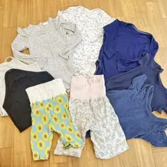 ベビー服 10点セット 多色　肌着　長袖　半袖　綿