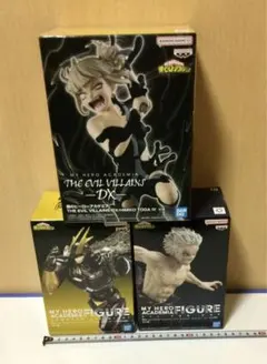 ヒロアカフィギュア　アーマードオールマイト　オールフォーワン　トガヒミコ　セット