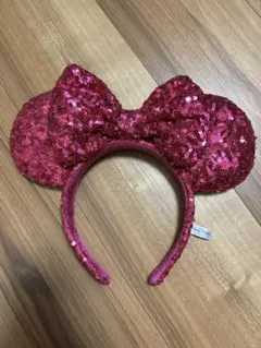 ミニーちゃん　スパンコールカチューシャ
