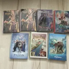 ディズニー ハッピーくじ　G賞　ポストカードブック　セット　プリンセス