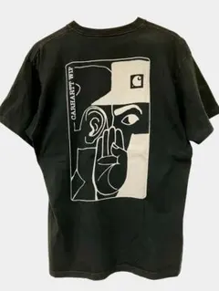 Carhartt WIP カーハート WHISPER バックプリントT M 黒