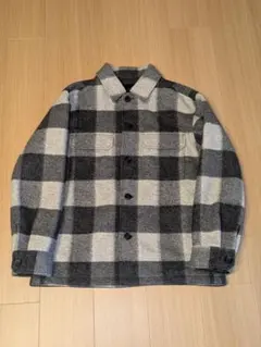 ユニクロ UNIQLO オーバーシャツ ジャケット チェック柄 M